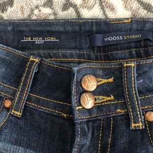 Vigoss Studio, The New York Boot, Size 0 25, 98% Cotton, 2% Spandex